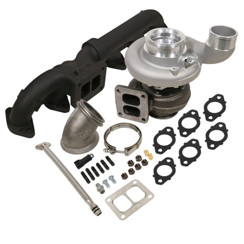 BD Diesel 1045172 Iron Horn 5.9L Turbo Kit S363SXE/76 0.91AR Dodge 03-07