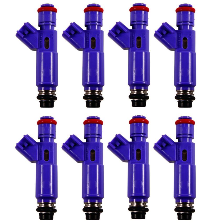 Ford Racing M-9593-LU24A Ford Performance 24 LB/HR Fuel Injector Set