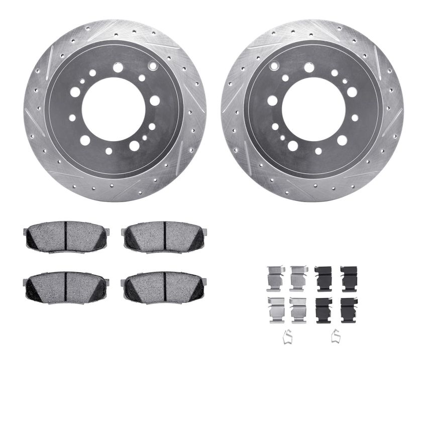 Dynamic Friction 7412-76020 Rotor Kit