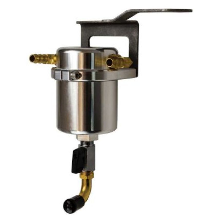 MOROSO MOR85529 Air/Oil Separator Catch Can GM Truck 14-19