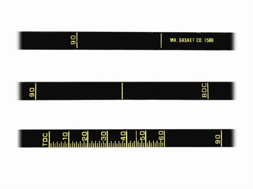 MR. GASKET MRG1588 Sbc 6-3/4in Timing Tape