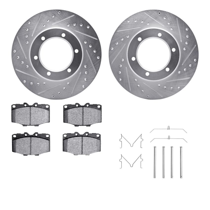 Dynamic Friction 7512-76009 Rotor Kit