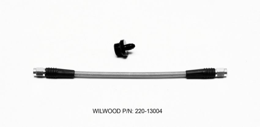 Wilwood 220-13004 Flexline Kit Billet Reservoir 10.00in