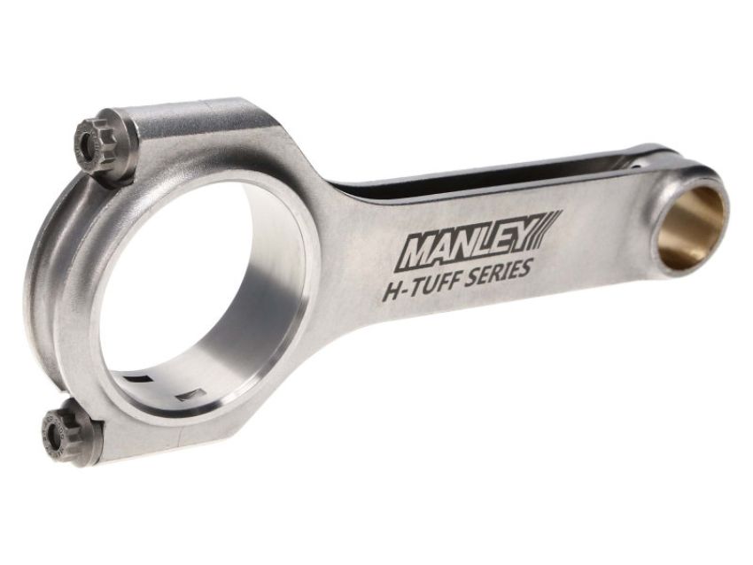 Manley Performance 15051R-1 Manley Chevrolet LS 6.125 Length H Tuff Series Connecting Rod Single w/ ARP 2000 Bolts