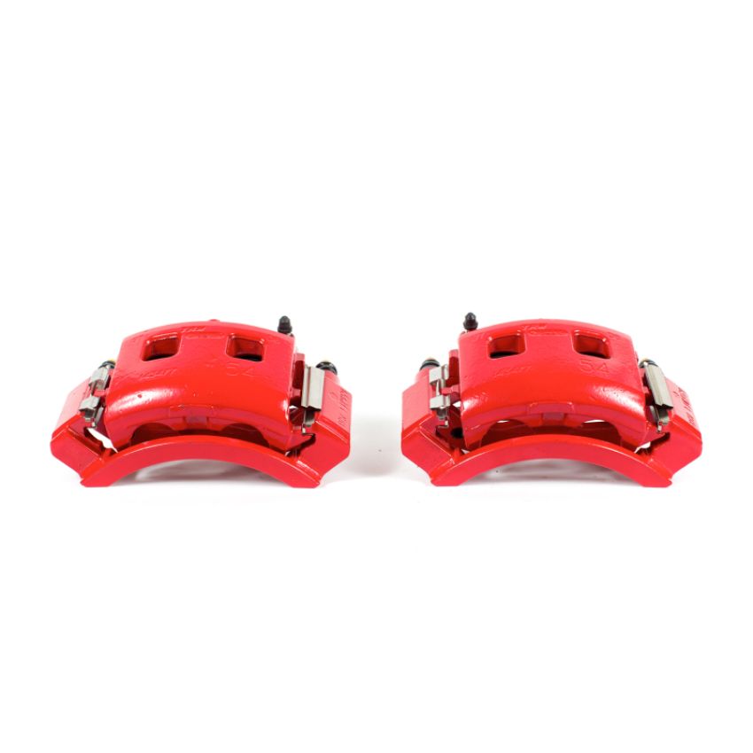 PowerStop S4762 Red Powder Coated Calipers