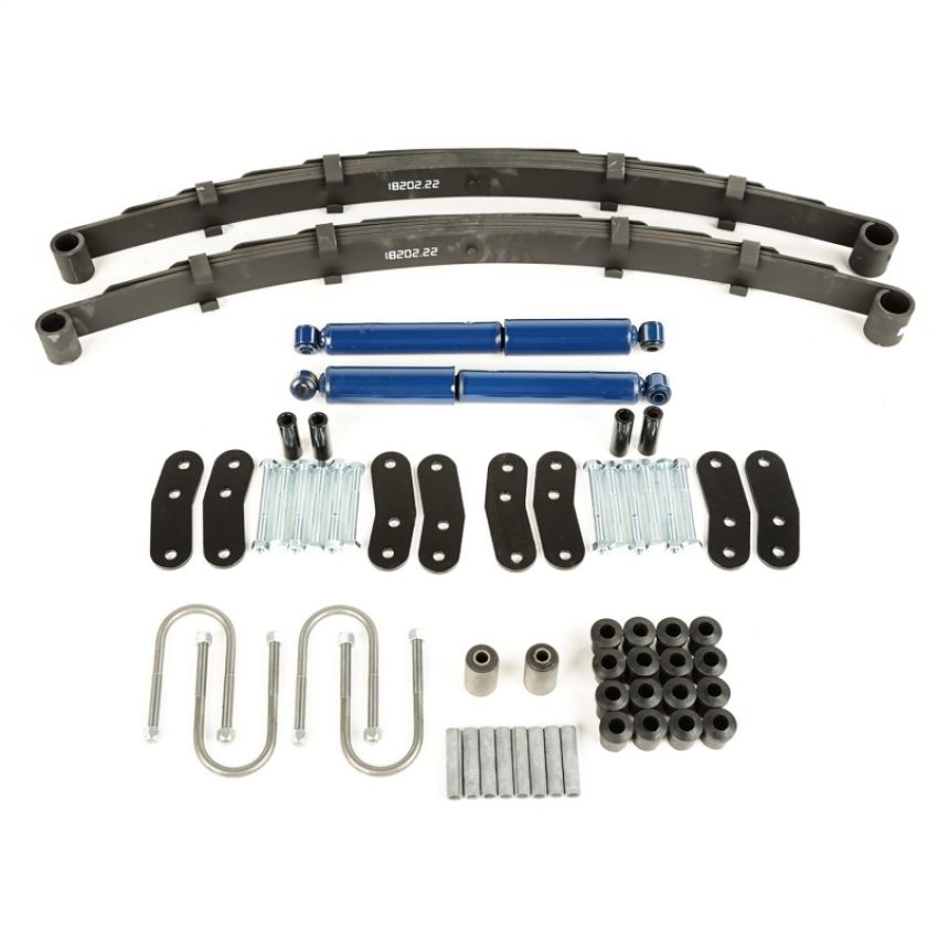 OMIX 18290.11 Leaf Spring Kit Rear W/ Shocks- 87-95 Wrangler