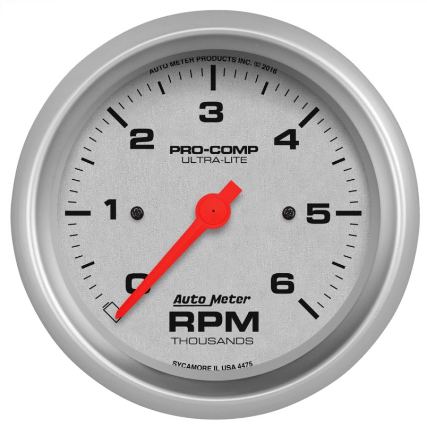 AutoMeter 4475 GAUGE, TACHOMETER, 3 3/8