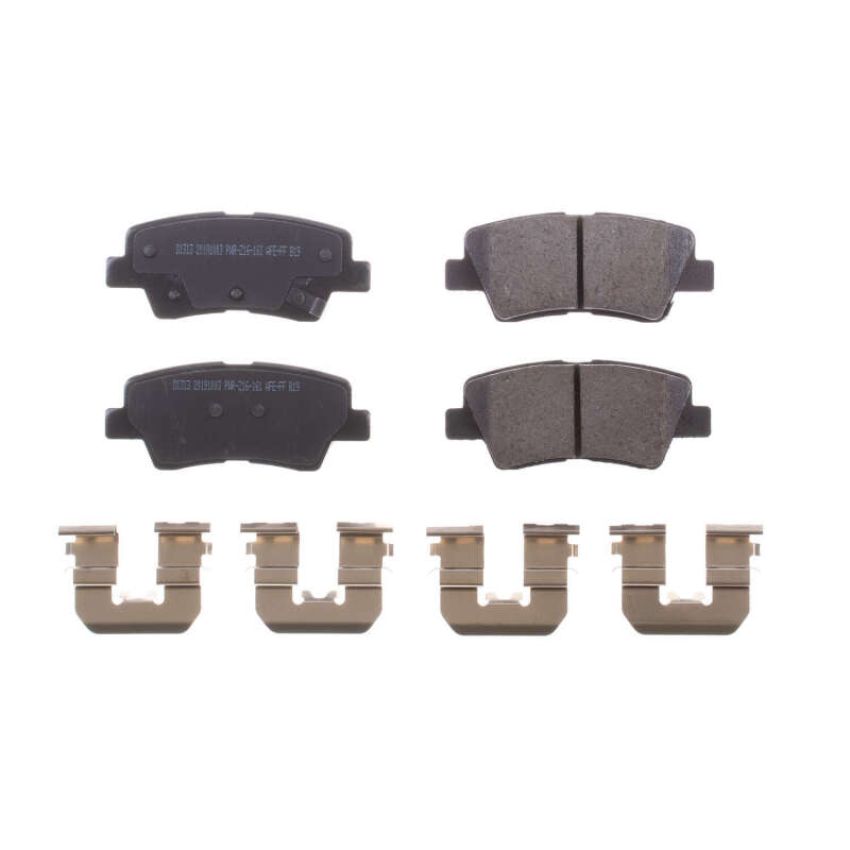PowerStop 17-1313 PowerStop - Z17 Low-Dust Ceramic Brake Pads with Hardware