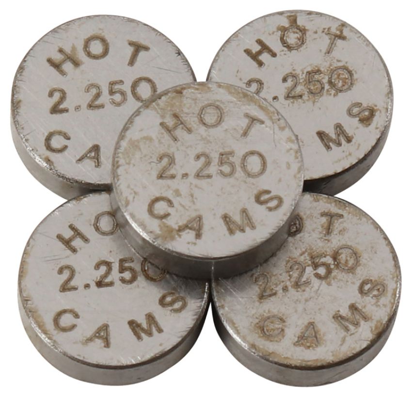 Hot Cams 5PK748225 07-16 CRF 150 R/2016 CRF 150 RB Big Wheel 2.250mm Shim Kit - 5 Pack