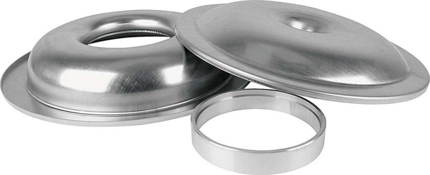 ALLSTAR PERFORMANCE ALL25902 LW 14in A/C Kit Plain No Element 1in Spacer