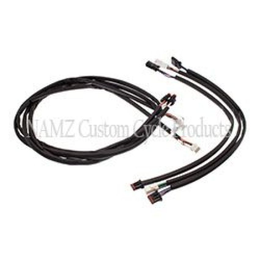 NAMZ NHCX-RK18 2018 V-Twin Road King Special Plug-N-Play Complete Handlebar Wiring Harness/Extension Kit