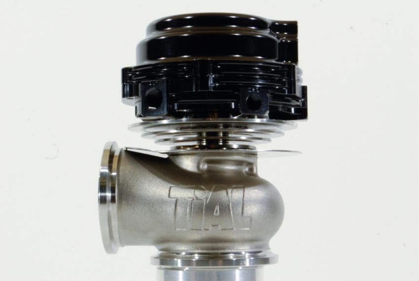 TiALSport MVR Wastegate 44mm 7.25 PSI w/V-Band Clamps - Black