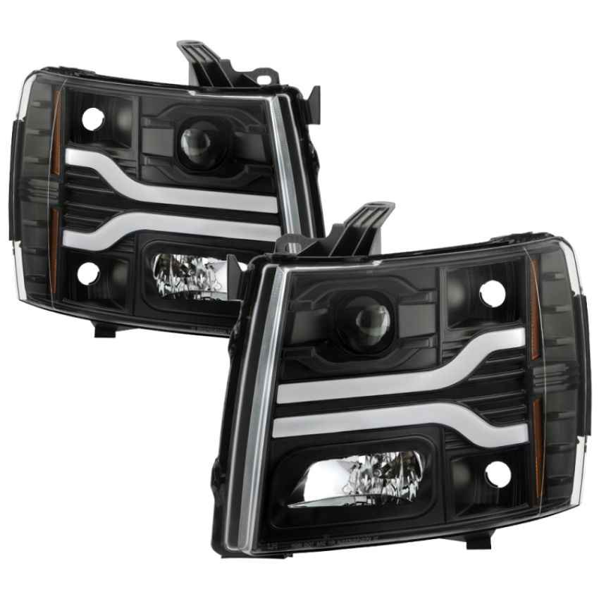 SPYDER 5087614 Projector Headlights - Black