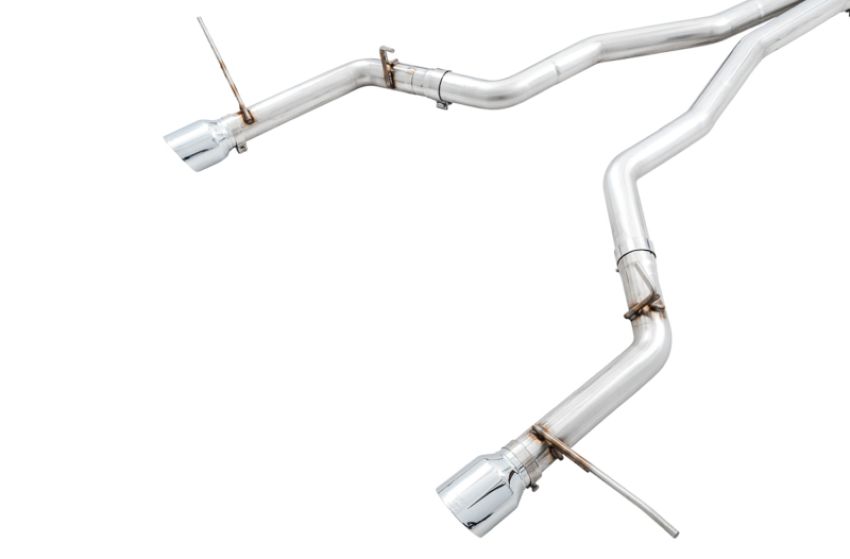 AWE Tuning 3020-32061 2020 Jeep Grand Cherokee SRT Track Edition Exhaust - Chrome Silver Tips