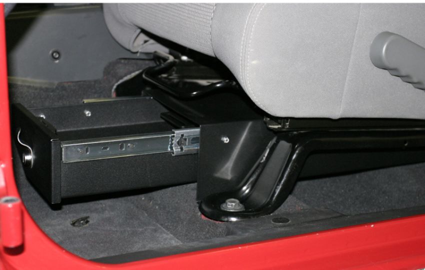 Tuffy Products 247-01 Tuffy Jeep Wrangler Underseat Drawer Driver W/ Keyed Lock