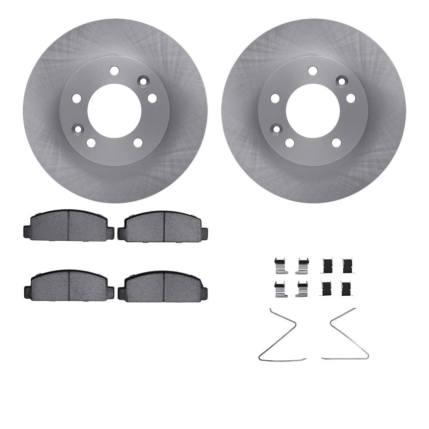 Dynamic Friction 6512-80103 Rotor Kit