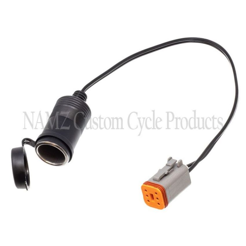 NAMZ NOB-PPCB 11-20 V-Twin Softail Power Port w/Dust Cover (For CAN/Bus Models)