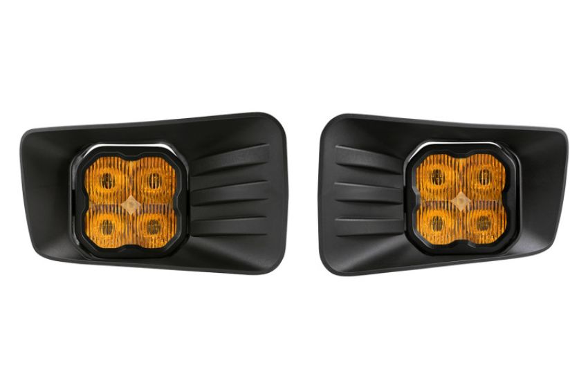 Diode Dynamics DD7308 SS3 Type CH LED Fog Light Kit Max ABL - Yellow SAE Fog