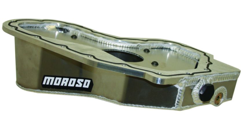 Moroso 20971 Lotus/Toyota 2GR-FE/Z Road Race Baffled Wet Sump 6.25qt Stock Depth Aluminum Oil Pan