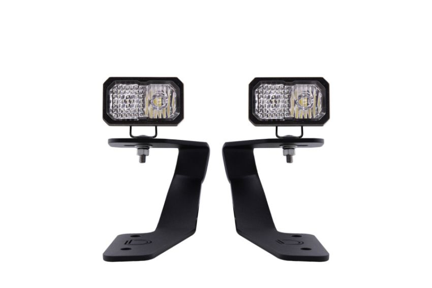 Diode Dynamics DD6564 18-21 Subaru Crosstrek Stage Series 2in LED Ditch Light Kit - Pro White Combo
