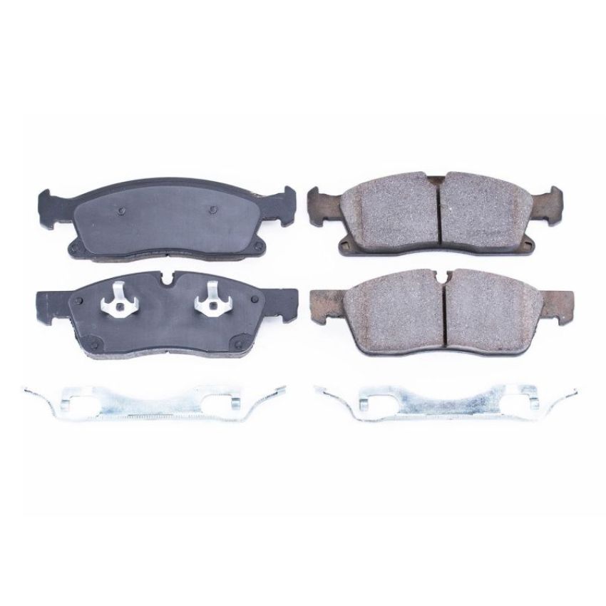 PowerStop 17-1629 PowerStop - Z17 Low-Dust Ceramic Brake Pads with Hardware