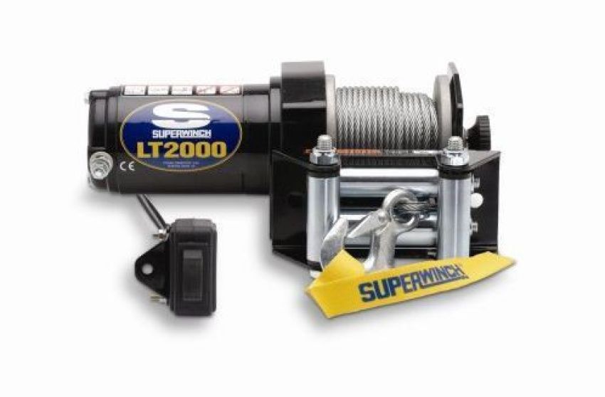 Superwinch 2000 LBS 12 VDC 5/32in x 49ft Steel Rope LT2000 Winch
