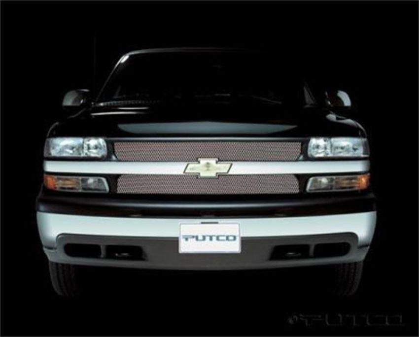 Putco 99141 04-08 Ford F-150 Bar Grille (6-pcs) (Excl Heritage) - Bolt on Liquid Mesh Grilles