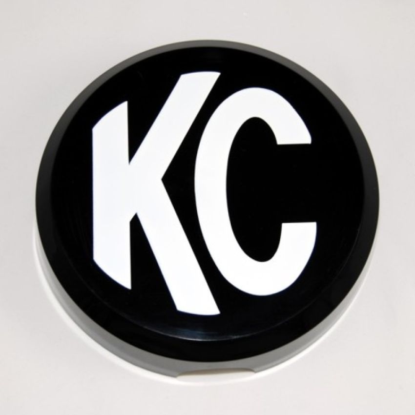 KC HiLiTES 5105 KC Cover 6in ABS Plastic Black White EA