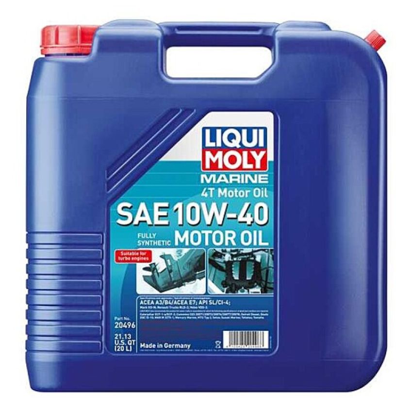 LIQUI MOLY 20496 Marine 4T Motor Oil SAE 10W-40