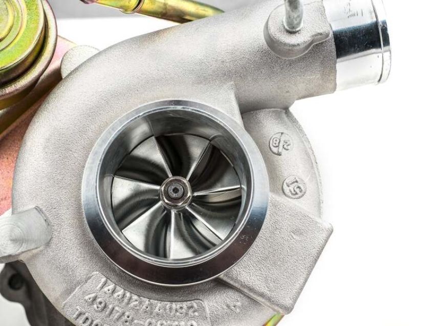 Forced Performance 2025054-0502010 Subaru STi/WRX Blue Turbo 58mm Black Housing External WG w/Oil Line (D/S Only)