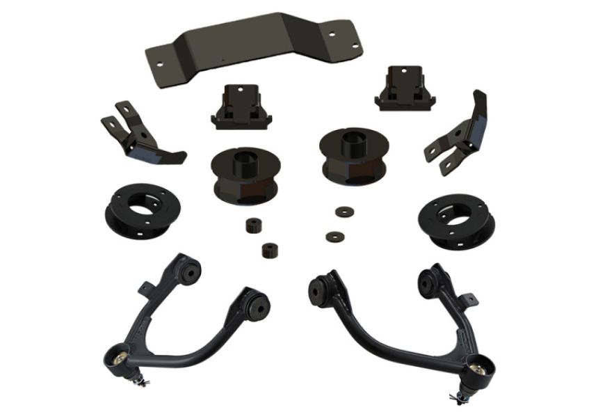 Superlift 3710 07-14 Chevrolet Tahoe/GMC Yukon 4WD 3.5in Lift Kit OEM Cast Steel Control Arms