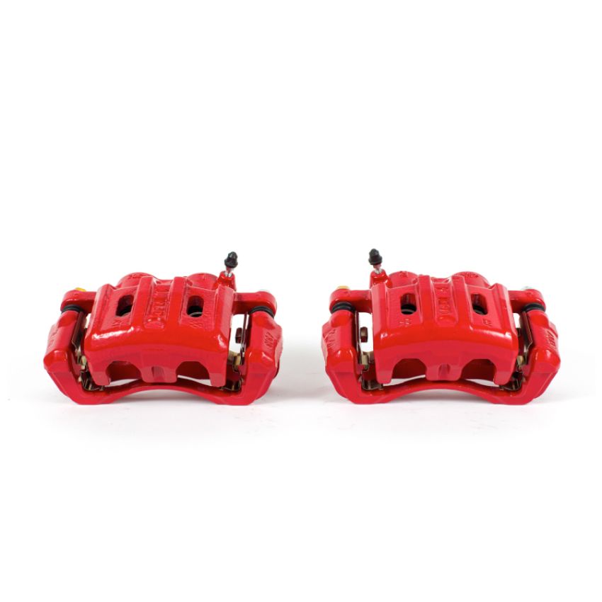 PowerStop S4670A Red Powder Coated Calipers