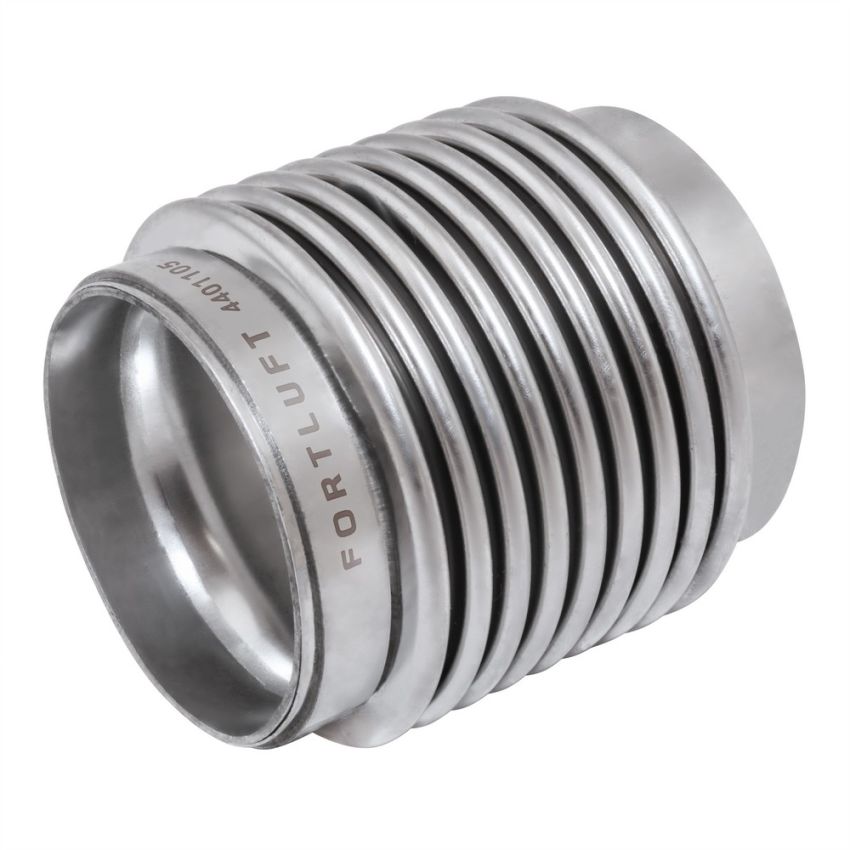 FORTLUFT 4401105 Flex Connector Bellows 2.25''x3.00'' Stainless Steel