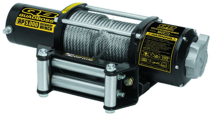 QuadBoss 608850 Winch 5000Lb W/ Cable