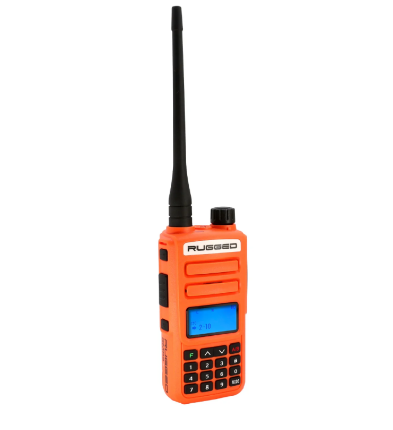 Rugged Radios GMR2-PLUS-ORN Rugged GMR2 PLUS - GMRS / FRS Two Way Handheld Radio Safety Orange