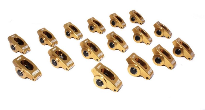 COMP CAMS COM19061-16 Pontiac U/G Rocker Arms 7/16 Stud/1.65 Ratio