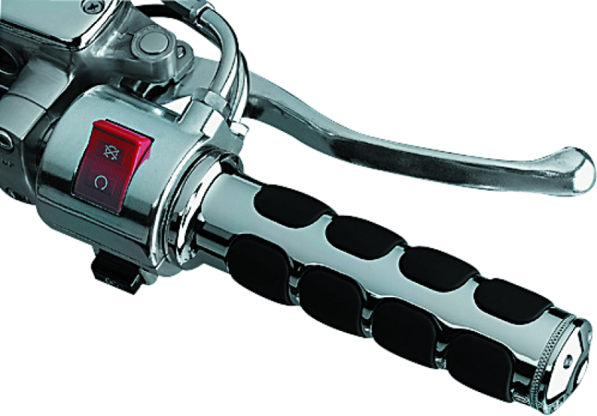 Kuryakyn 6190 ISO Grips Metric Chrome