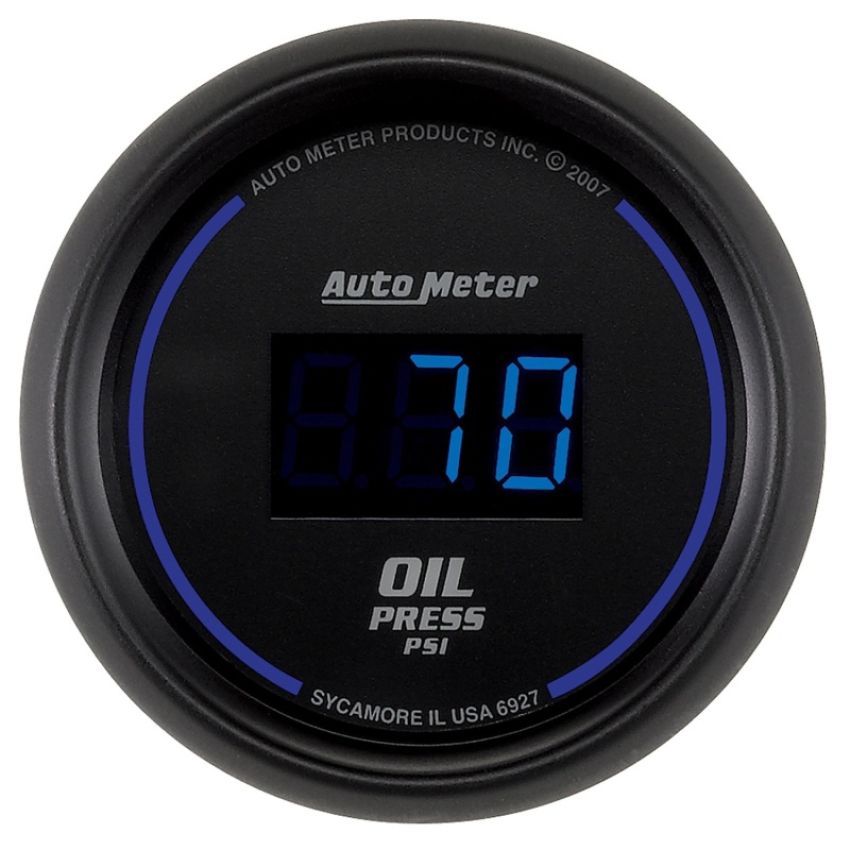 AutoMeter 6927 GAUGE, OIL PRESSURE, 2 1/16