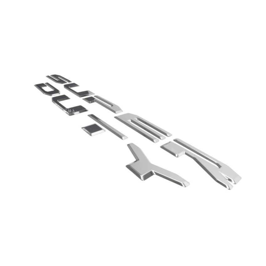 Putco 55553FD 17-20 Ford SUPERDUTY Letters (Stamped/Stainless Steel) Hood/Front