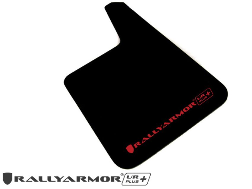 Rally Armor MF20-URP-BLK/RD Black Mud Flap/Red Logo