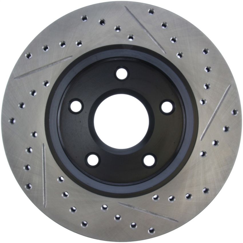 Stoptech 127.67069R Slotted & Drilled Sport Brake Rotor