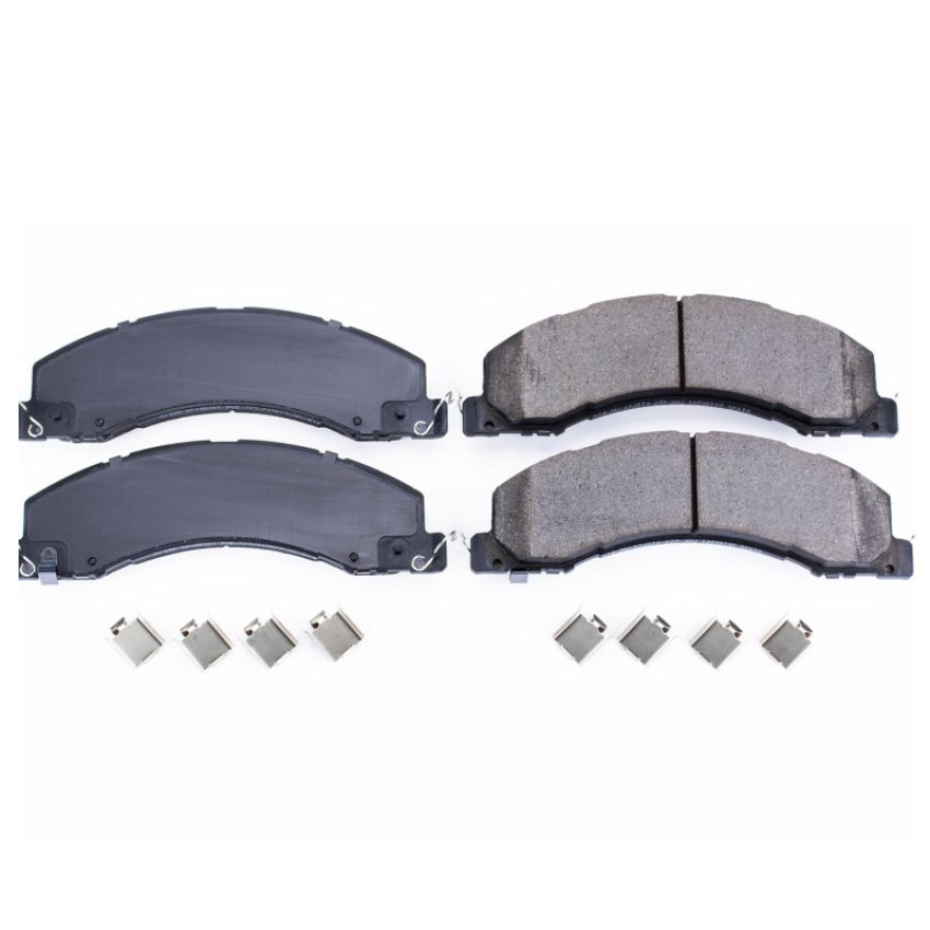 PowerStop 17-1335 PowerStop - Z17 Low-Dust Ceramic Brake Pads with Hardware