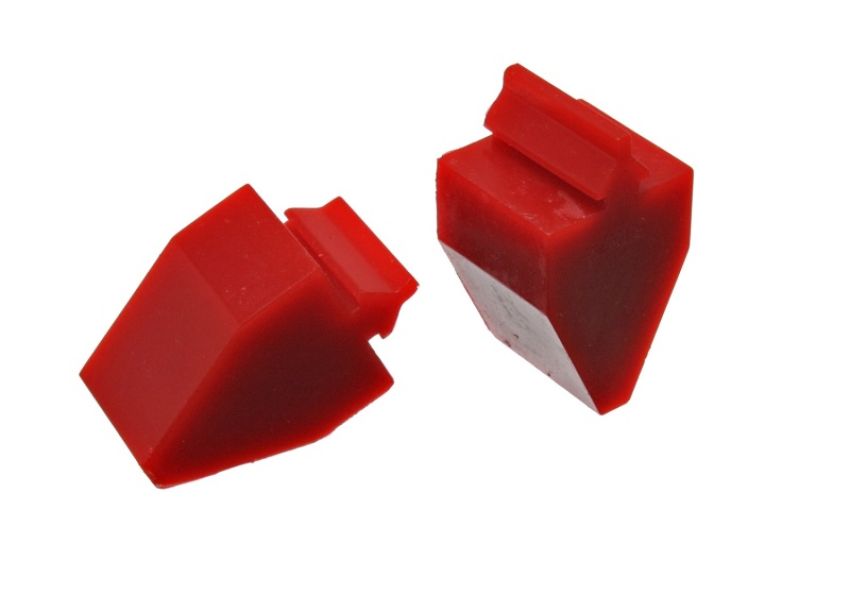 Energy Suspension 3.9101R Gm Style Pull Thru Bump Stop - Red