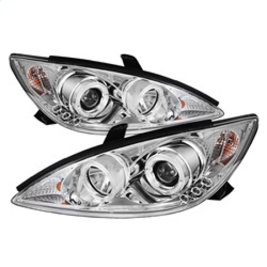 SPYDER 5064318 Projector Headlights - LED Halo - Chrome