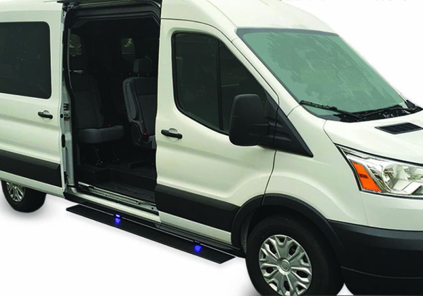 AMP Research 76264-01A 19-21 Mercedes Sprinter Van PowerStep - Black