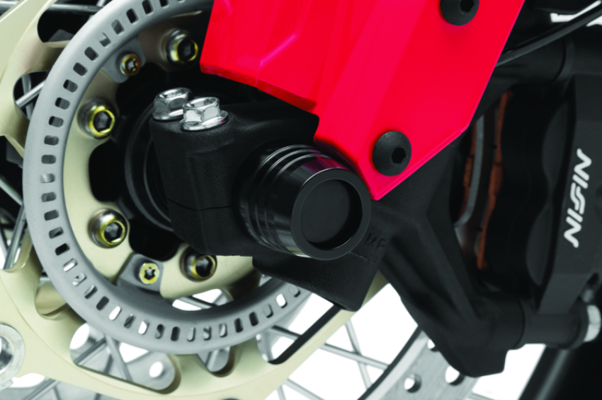 Kuryakyn 3823 Front Axle Slide CRF1000L/Adventure Black