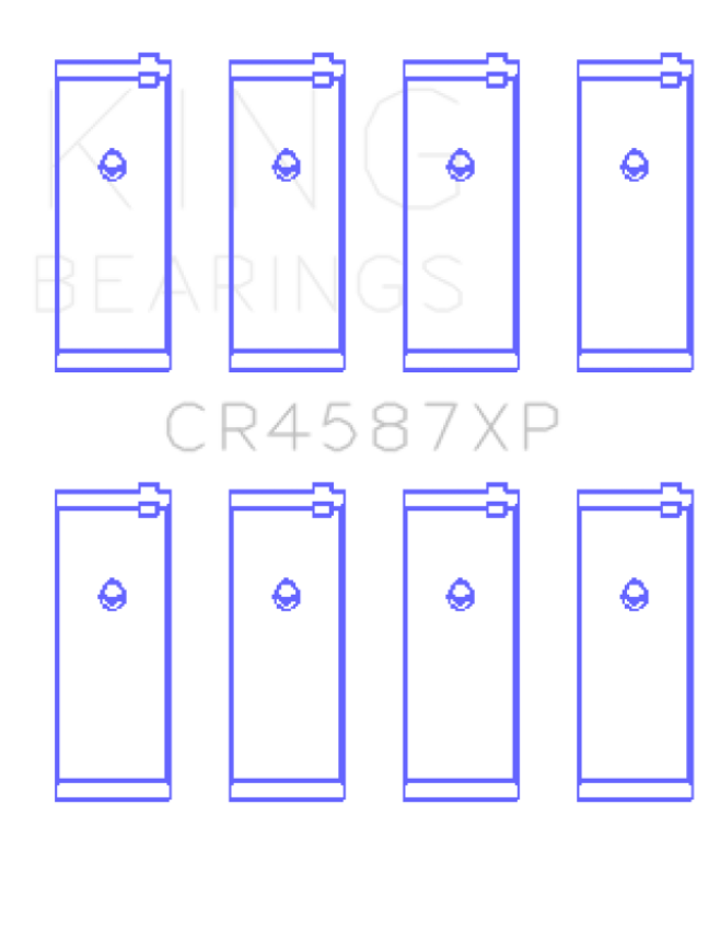 King Nissan SR20DET (GTiR FWD) 16V - (Size STD) Performance Rod Bearing Set
