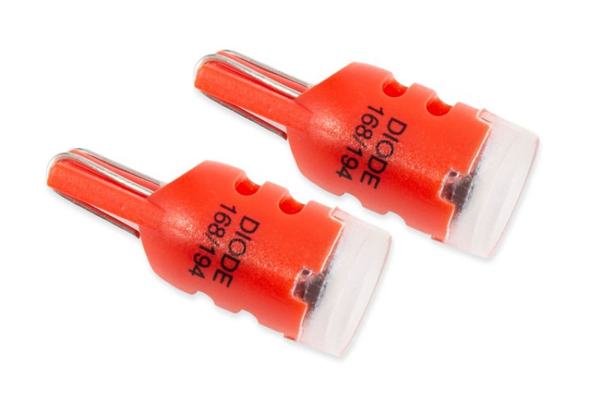 Diode Dynamics DD0023P 194 LED Bulb HP3 LED - Red (Pair)