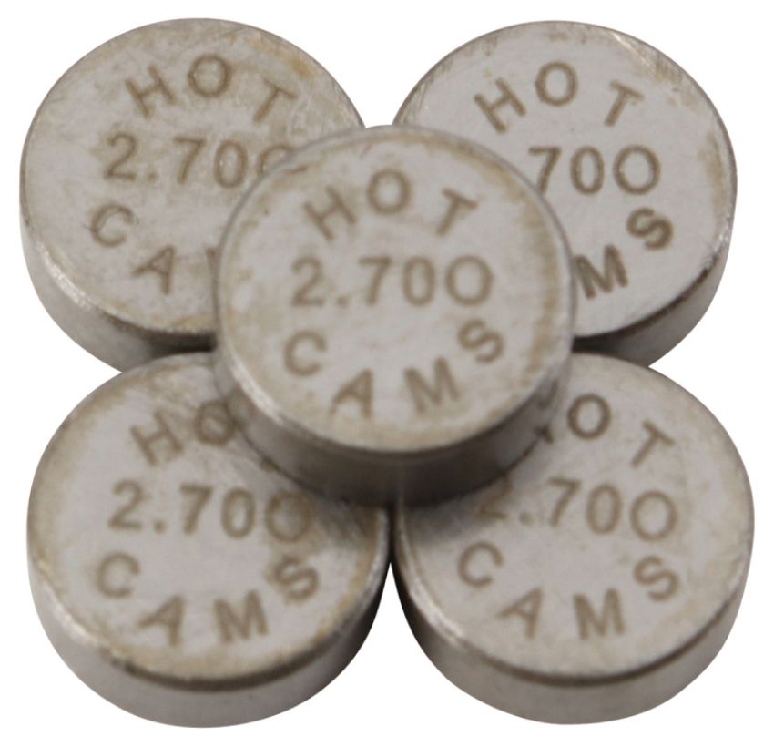 Hot Cams 5PK748270 2008-2013 Yamaha WR 250 R Dual Sport 250cc 2.70mm Shim Kit - 5 Pack
