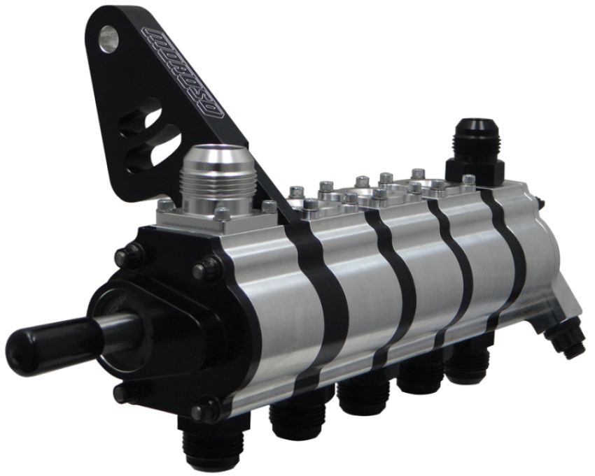 Moroso 22435 T3 Series Dragster 5 Stage Dry Sump Oil Pump - Tri-Lobe - Left Side - .900 Pressure